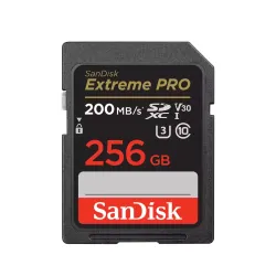 Sandisk SD Card 256GB Extreme Pro For DSLR and Mirrorless Cameras