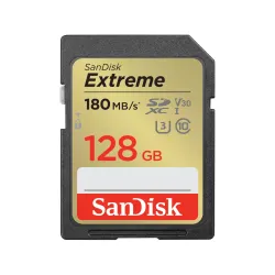 Sandisk SD Card 128GB Extreme For DSLR and Mirrorless Cameras (Open Box) Sandisk SD Card 128GB Extreme For DSLR and Mirrorless Cameras (Open Box)