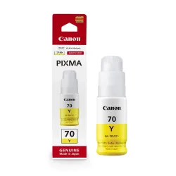 Canon 70 Yellow Inkjet Ink Bottle 70ml