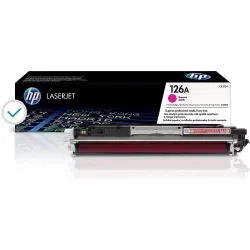 HP 126A Magenta Genuine Laser Toner Cartridge HP 126A Magenta Genuine Laser Toner Cartridge