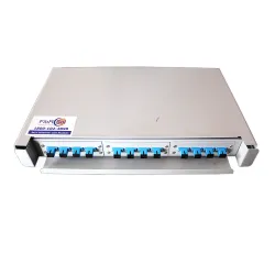 Fibrsol Patch Panel Unit LIU Fully Loaded Rack Mounted SC/PC (12F) Fibrsol Patch Panel Unit LIU Fully Loaded Rack Mounted SC/PC (12F)