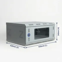 Securelink Networking Rack 4U 550×420×240mm (L×D×H)