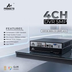 A+ Products 4ch XVR upto 5MP Support