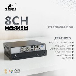 A+ Products 8ch XVR upto 5MP Support