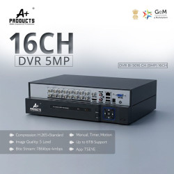 A+ Products 16ch XVR upto 5MP Support