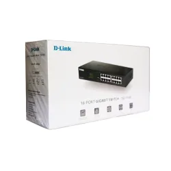 D-Link Desktop LAN Switch 16 Port Gigabit DGS-1016D