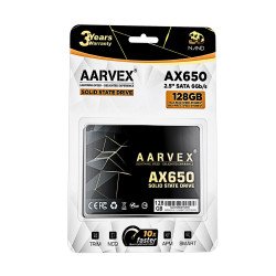 Aarvex Internal SSD 128GB SATA (AX650 ) Aarvex Internal SSD 128GB SATA (AX650 )