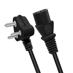 Branded Computer Power Cable 1.5m (16amp Big Socket 3 Pin)