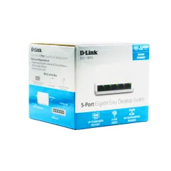 D-Link Desktop LAN Switch 5 Port Gigabit DGS-1005A