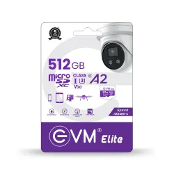 EVM Micro SD Card 512GB Elite For CCTV Camera and Smart Phone EVM Micro SD Card 512GB Elite For CCTV Camera and Smart Phone