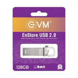 EVM Enstore Pendrive 128GB USB 2.0 (METAL) EVM Enstore Pendrive 128GB USB 2.0 (METAL)