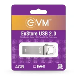 EVM Enstore Pendrive 4GB USB 2.0 (METAL) EVM Enstore Pendrive 4GB USB 2.0 (METAL)