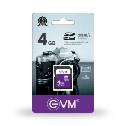 EVM SD Card 4GB For DSLR Camera (EVMSD/4GB) EVM SD Card 4GB For DSLR Camera (EVMSD/4GB)
