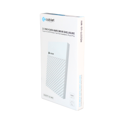 Cablet SSD Casing 2.5 Inch Sata Enclosure USB 3.0 White Cablet SSD Casing 2.5 Inch Sata Enclosure USB 3.0 White