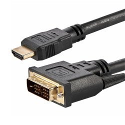 Branded HDMI to DVI Converter Cable 2m