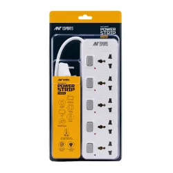 Ant Esports Spike 5 Socket 5 Switch 1.8m PS500 Ant Esports Spike 5 Socket 5 Switch 1.8m PS500