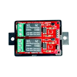 Muonix Relay Module 2ch 5v 10a with Enclosure (REL00002B)