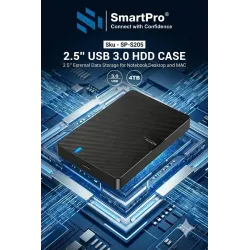 Smart-Pro HDD Casing SATA 2.5 Inch USB 3.0 (SP-S205)