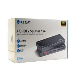 Cablet HDMI Splitter 4 Port 4K 30Hz SP104