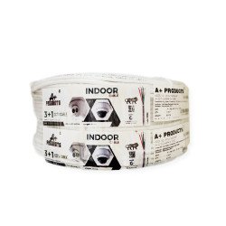 A+ Products 3+1 Video Copper 90Y White (020 Copper + 7/36 CCA)