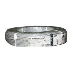A+ Products CAT6 CCA Lan Cable Indoor 90y Gray (0.51mm)