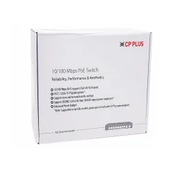 CP-Plus Poe Switch 4 Port (4 FE + 2 FE Port) CP-UNW-HPU4H2-48