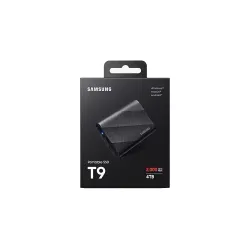 Samsung External SSD 4TB T9 (With USB 3.2) Black Samsung External SSD 4TB T9 (With USB 3.2) Black