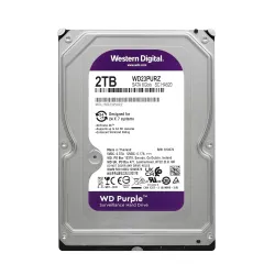 WD Surveillance Hard Disk 2TB PURPLE SATA 3.5 Inch